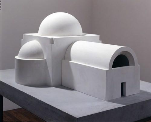 oculablog:JAMES TURRELLTransformative Space: Basilica for Santorini, 1991Cast Hydrocal Plaster 63.5 