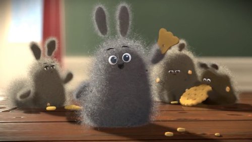 archiemcphee:  You’ll think twice about ever dusting or vacuuming again after watching “Dust Buddies,” a squee-inducingly cute 3D animated short film by Beth Tomashek and Sam Wade.“A story about the friendship between two dust bunnies, Fuzz and