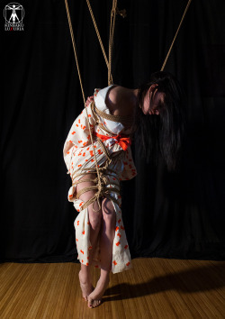 kinbakuluxuria:  Bianca Ombra tied by Wildties full set on http://kinbakuluxuria.com/dir/bianca-semenawa/ 