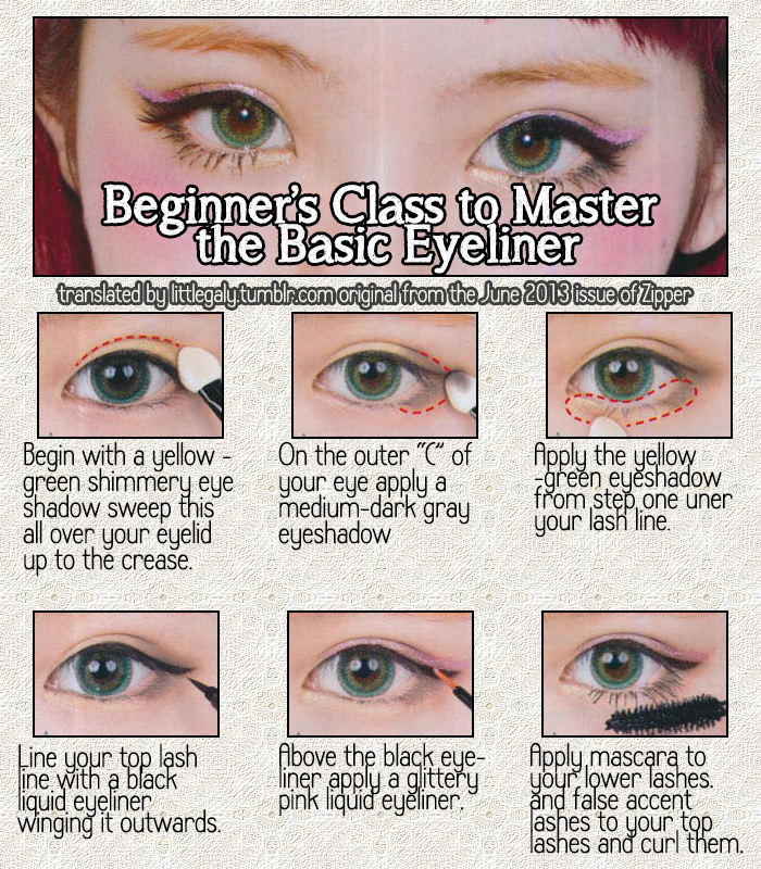How to do cosplay eyeliner