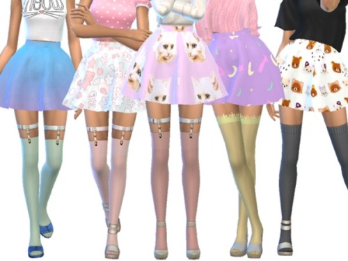 Pastel Gothic Skirts Mesh Needed Created By Dopecherryblossomheart