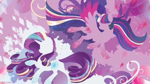 sambaneko:Rainbow POWER! I had thought about doing RP silhouettes, but I didn’t want to do eac