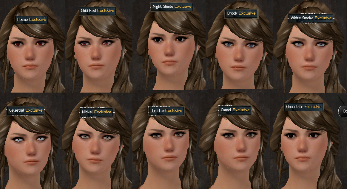 tiggypls:  New hair/eye colors. Basically you can have an Ariel and Daenerys now.