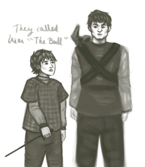 mayakah:Arya x Gendry through the years pt.1The first meeting, Truth revealed, Acorn Hall and The Pe