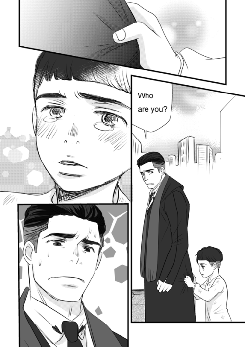 FantasticBeast Graves and Credence (by.Chiyuki N) “REstart” : This comic about what hap