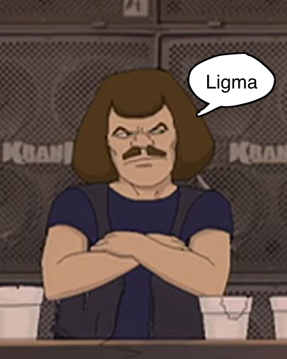 Bi Man Says Ligma (im Working On Drawings Let Me Shitpost)