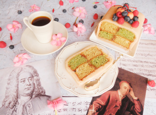 barcarole:Battenberg Cake and Music for the Royal Fireworks.