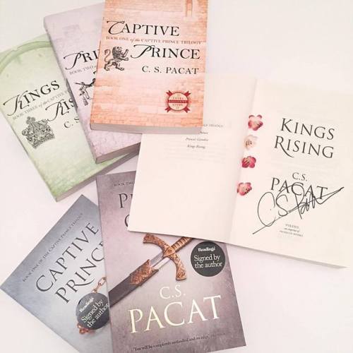 ★Received my Signed Australian Editions of the Captive Prince Trilogy★Follow My Instagram&hellip;One