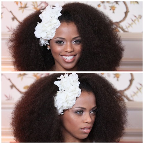 maxiefawna:  securelyinsecure:  Natural Hair Brides  Look at all of the pretty!