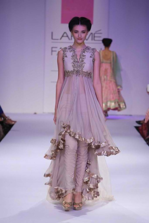 Anushree Reddy at Lakme Fashion Week