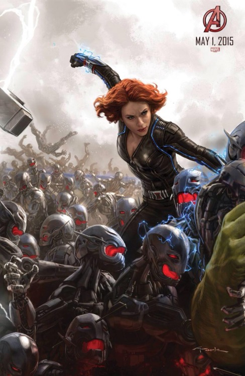 BOHATEROWIE I ŁOTRZY “AVENGERS: AGE OF ULTRON” NA NOWYCH PLAKATACH/SZKICACH KONCEPCYJNYC