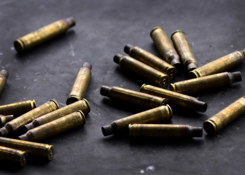 militaryarmament:  U.S. Air Force Airmen assigned to the 31st Security Forces Squadron practice full distance shooting at the CAO Malnisio Range, May 21, 2015, in Pordenone, Italy. 