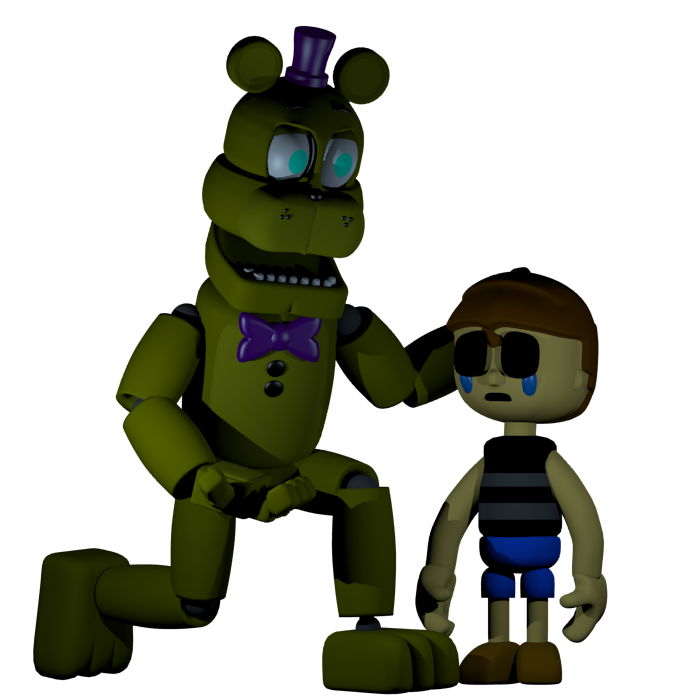 Fredbear Ucn Render : r/fivenightsatfreddys