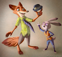 wolfsonart:  Zootopia is finally out in theaters!