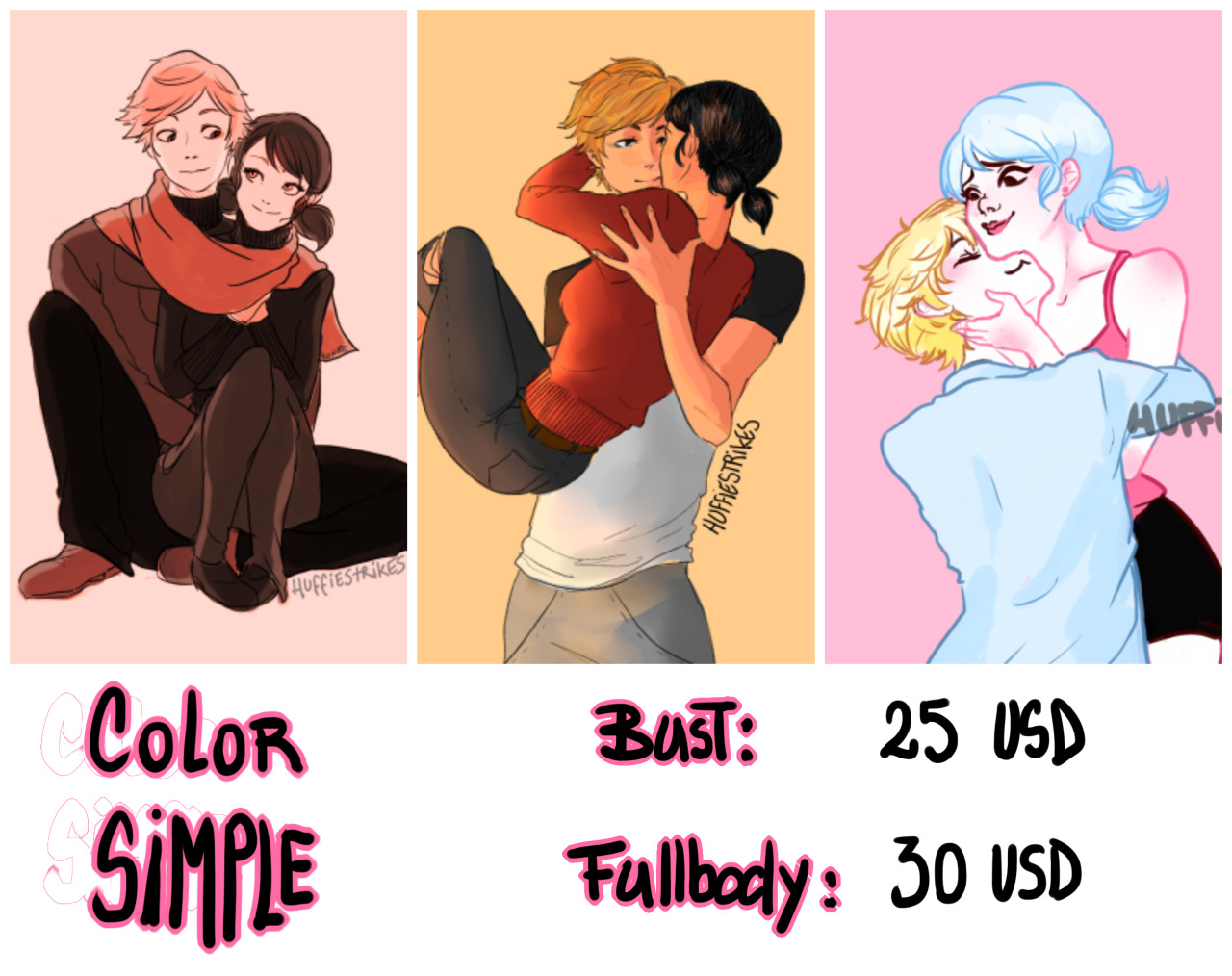 huffiestrikes:  Huffieâ€™s Summer Holidays Commissions are open guys~! ! !Â -