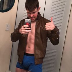 gaycomicgeek:  Wait, what what what? Naked jacket shenanigans?