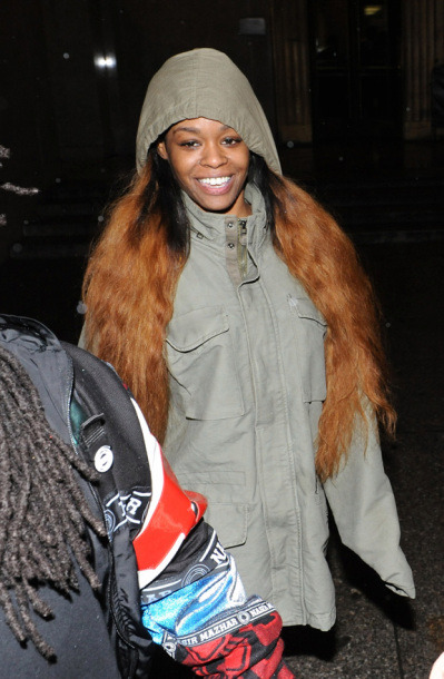 Sex azealiabanksweb:      Azealia Banks arriving pictures