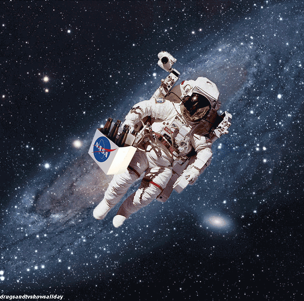 drugsandtvshowsallday: NASA  Beer 