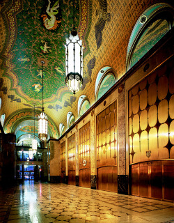 cafesteam:  Fisher Building Lobby (by Dig Downtown Detroit) 