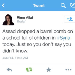 bewilderedbertl:  alwayslabellavita:  everything-bass:  ash-sham:  Let it be known  on children. CHILDREN.  It amazes me, how many of you DON’T CARE about Syria. You’ll talk social justice day and long, but when it comes to Muslim children being murdered,