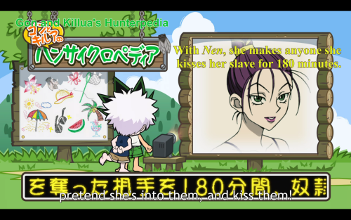 WAIT ONE MORE POST BECAUSE GON AND KILLUA JUST KISSED IN THIS HUNTERPEDIAhow am I not supposed to sh