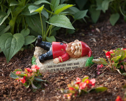 laughingsquid:‘Star Trek’ Garden Gnomes for Keeping Your Earthling Plant and Flower Gardens Free of 