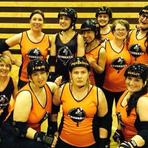 The various game faces of our team #convictcityrollers