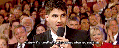 na-page:Andrew Rannells and Darren Criss | James Corden Creates Personal Drama On Broadway As Stars 