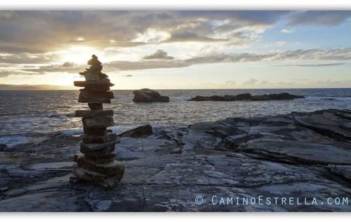 Sunset over the Camino del Norte. Visit my shop for Camino de Santiago Art products ✈ Worldwide ship