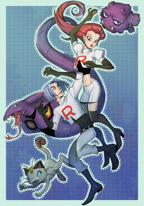 all-about-villains:Team Rocket by Kayla0