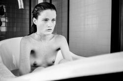 Creativerehab:  Maggie In The Ace Tub.   Lo-Res 35Mm Film Scan.