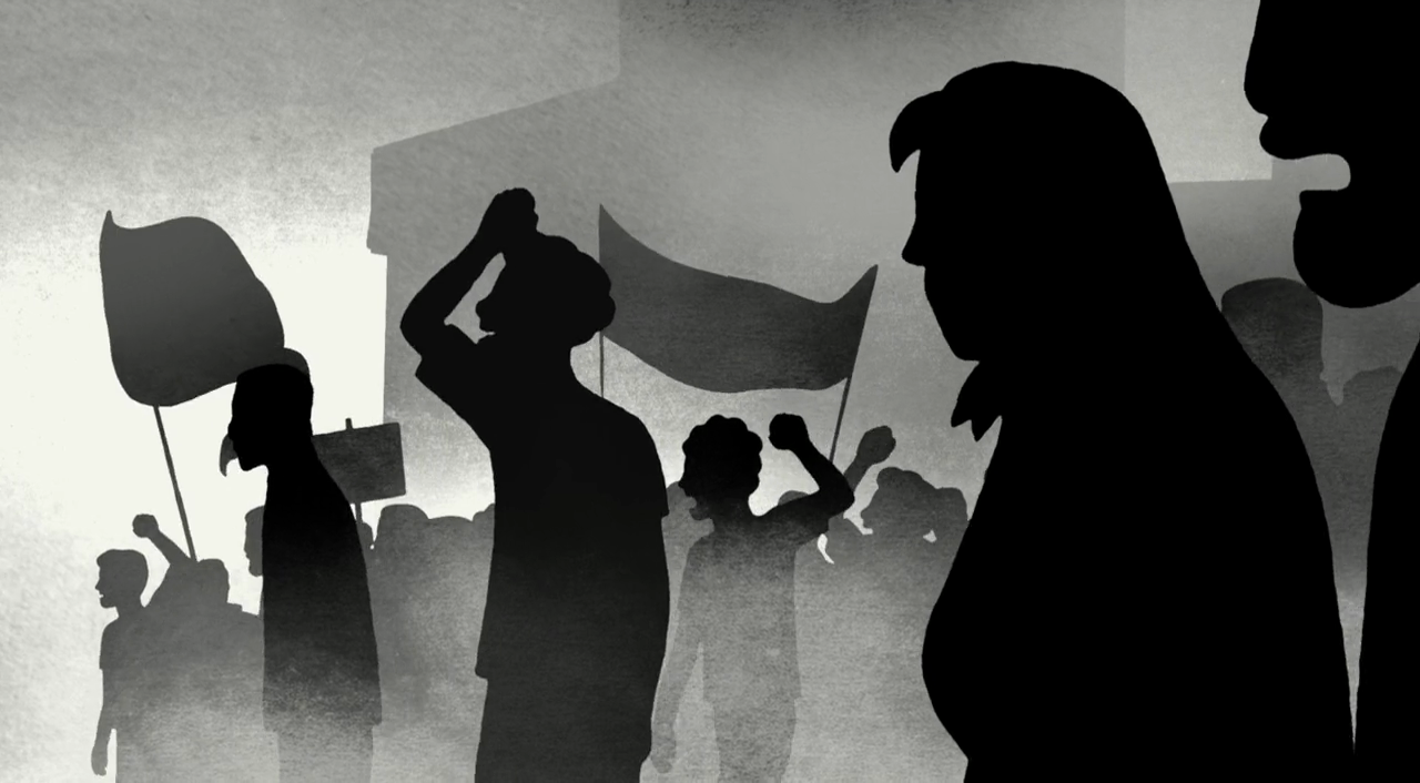 artsycinema:Persepolis (2007) by   Vincent Paronnaud &amp; Marjane Satrapi