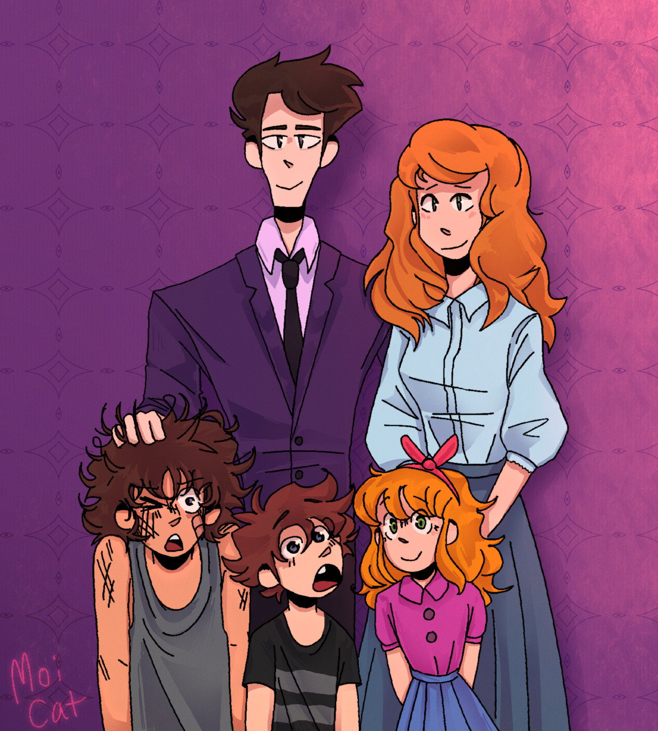 Afton family fan art