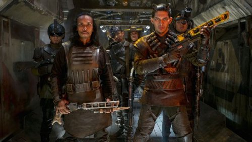 kungfukaiju:  Iko Uwais, Yayan Ruhian and Cecep Arif Rahman (actors from The Raid films) in Star Wars: The Force Awakens 