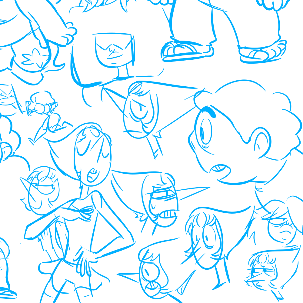 kitpocket:  filled a big canvas with su drawings on the shuttle home (I’m on spring