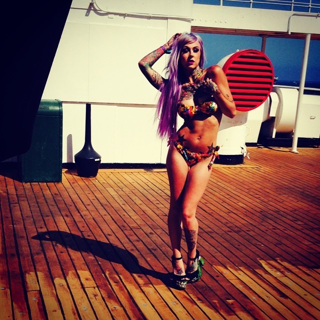 emilydearheart:  Shooting on The Queen Mary Ship with @amber_mannon ❤️ so thankful
