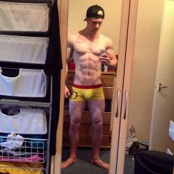 fatherbrotherlover:  Such a hot body builder! I wanna get inside those shorts and do dirty things with him!