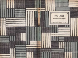 Paul Klee, book cover from Insel Bucherei