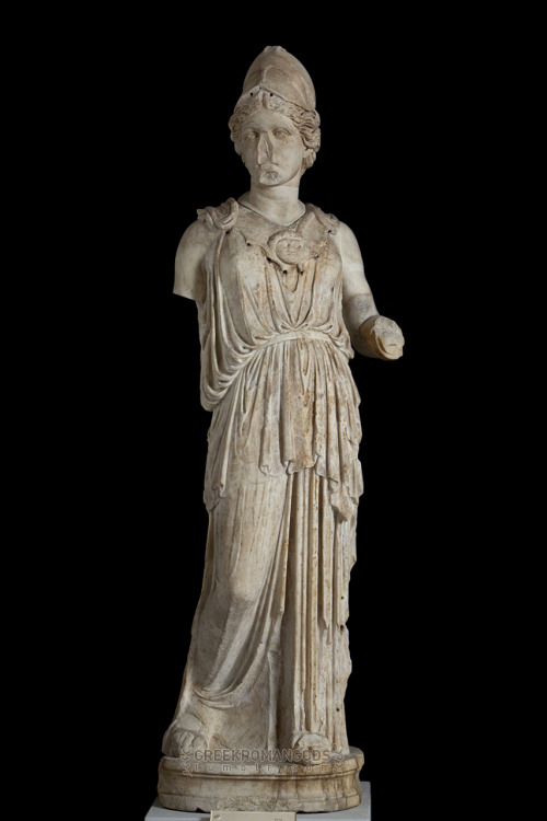 greekromangods:Athena410 BC, Roman head 2nd century ADAttic SchoolMarbleMuseo Archeologico Nazionale