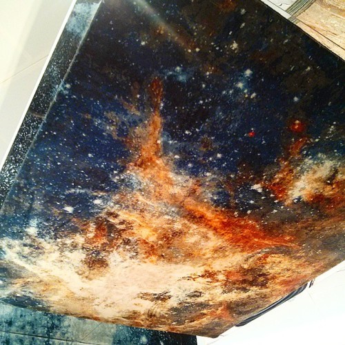 Amazing intergalactic-inspired rugs by Front Rugs at #Decorex (at Decorex International Syon Park)