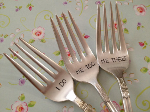 stumble-tumble-bumble:polylove-girls-blog:evilmichelle713:justalittlefreedom:Needs another fork!Ohh,
