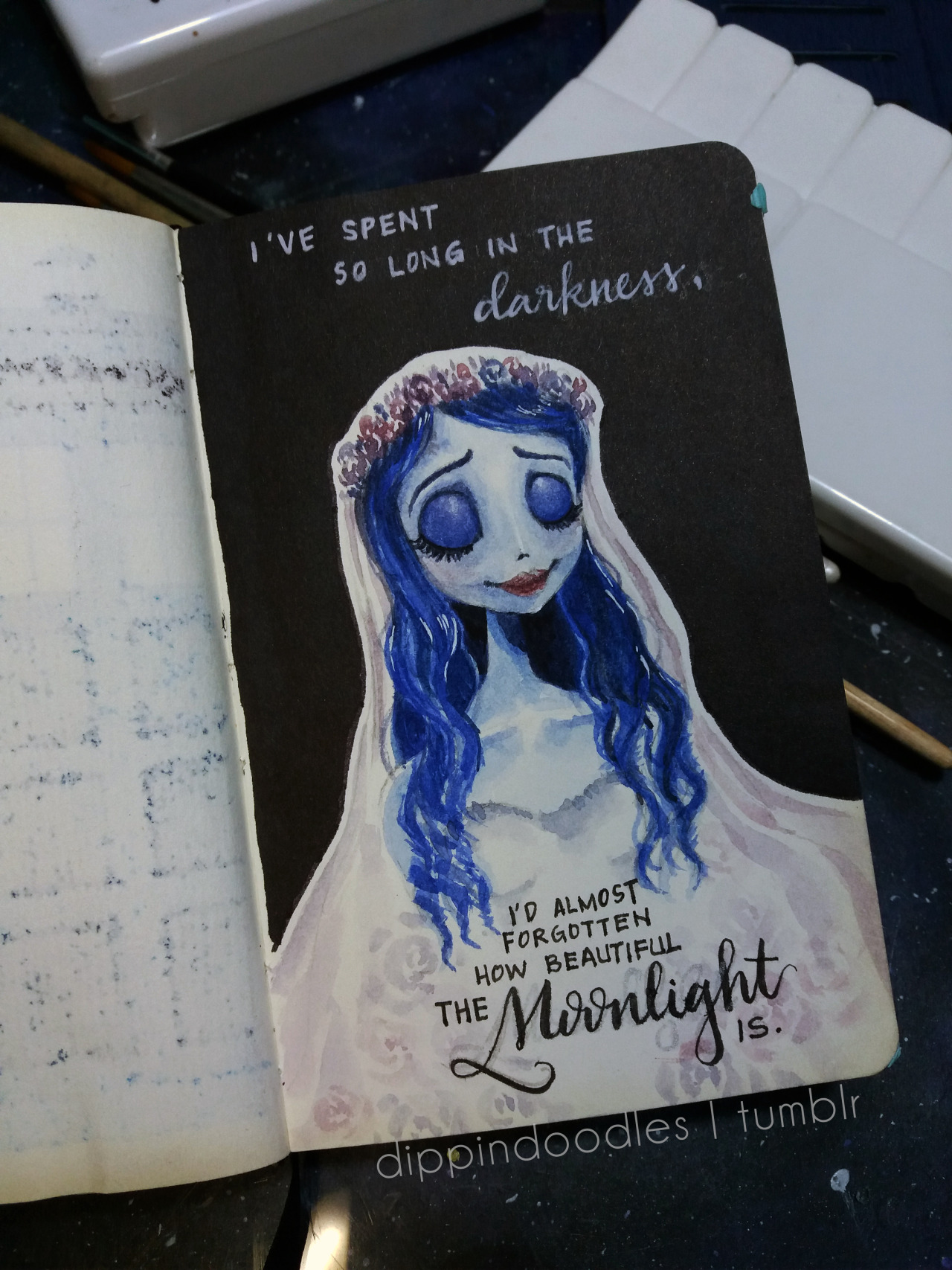 Dippin' Doodles — Quote from Corpse Bride (Tim Burton) Xx