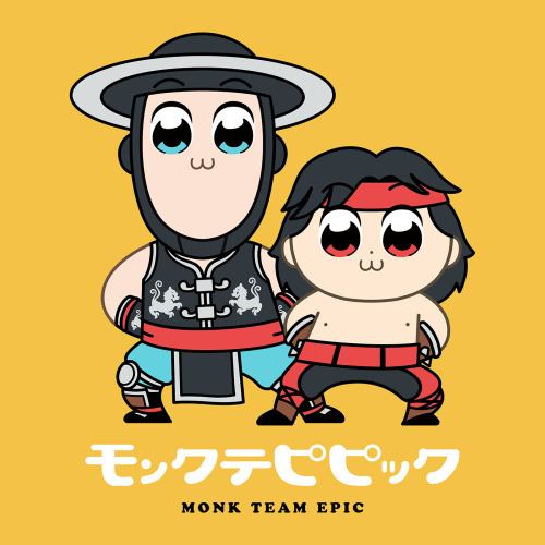 Monk Team Epic *t-shirts, stickers, prints, and more available!! 