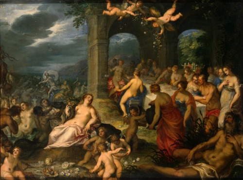 The Feast of the Gods (The Marriage of Peleus and Thetis) by Johann Rottenhammer (1600)