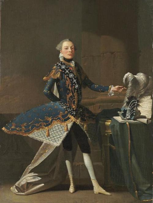 Portrait of Carlo Scalzi, attributed to Charles Joseph Flipart, Wadsworth Atheneum, Hartford.