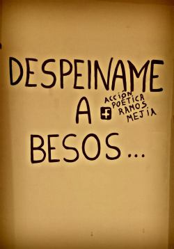 accionpoeticaamerica:  Acción poética Ramos