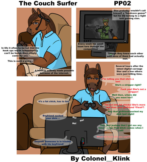 Sex furry-gay-comics:  “The Couch Surfer “ pictures