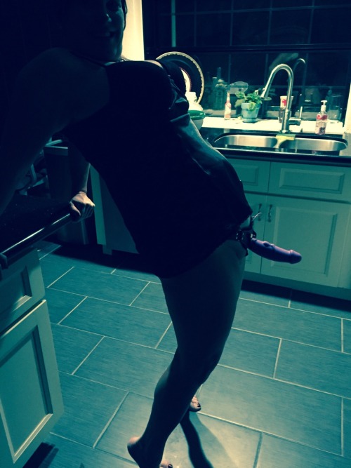 peggingisforlovers: reuimtedlovers:  Our First strap-on as a couple  Well, hello there!