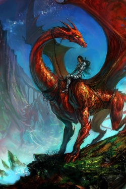 kidonzydrate:  Dragonrider by *anndr 