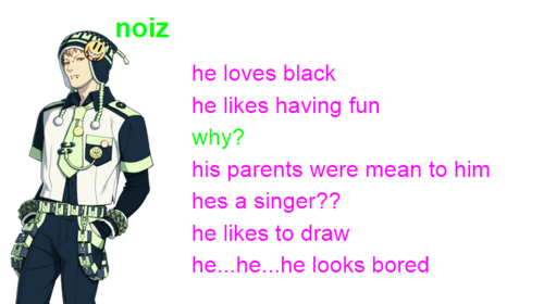 princenoizu:  so i made my cousin tell me what she thought of the dmmd boys            